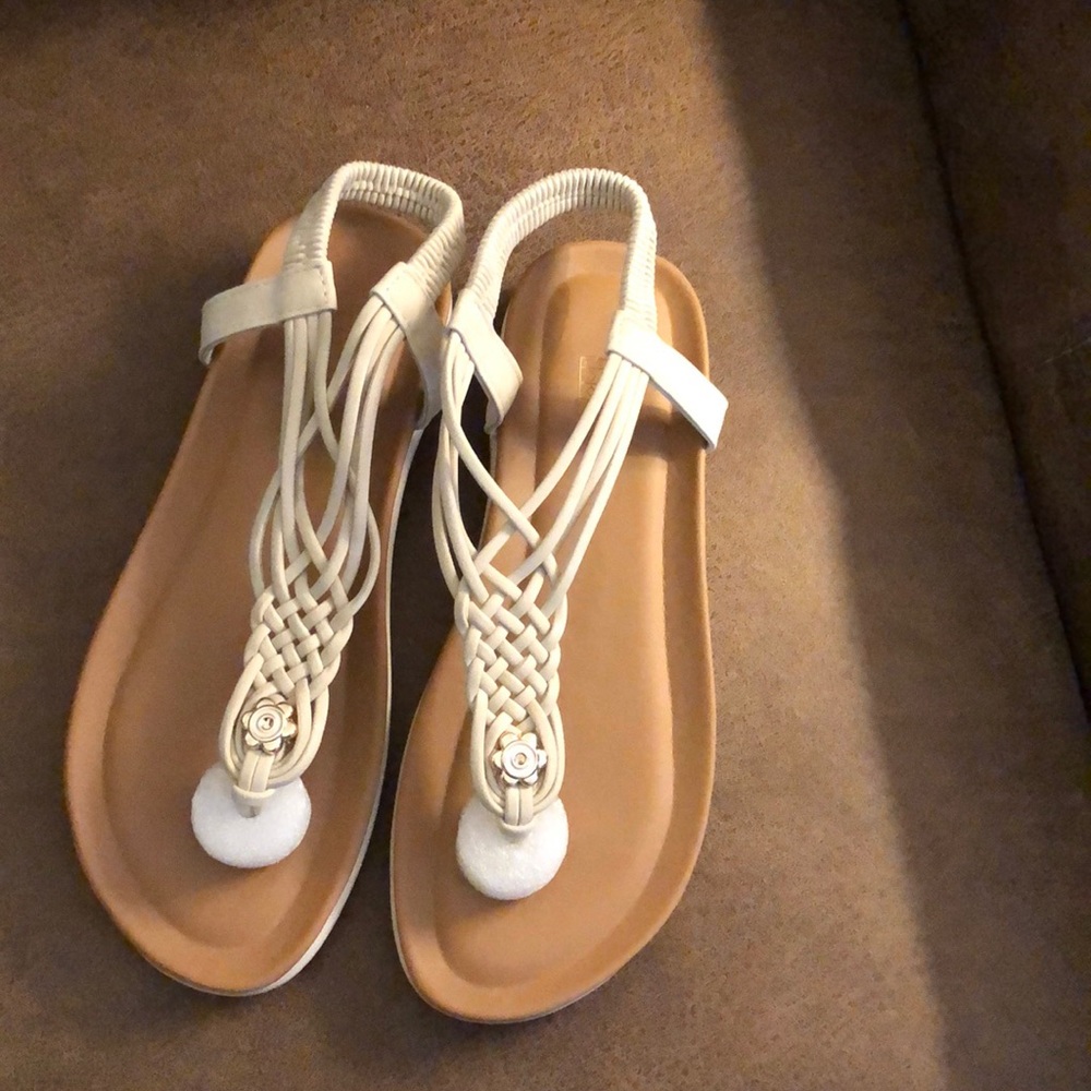 Brand New tan sandals.